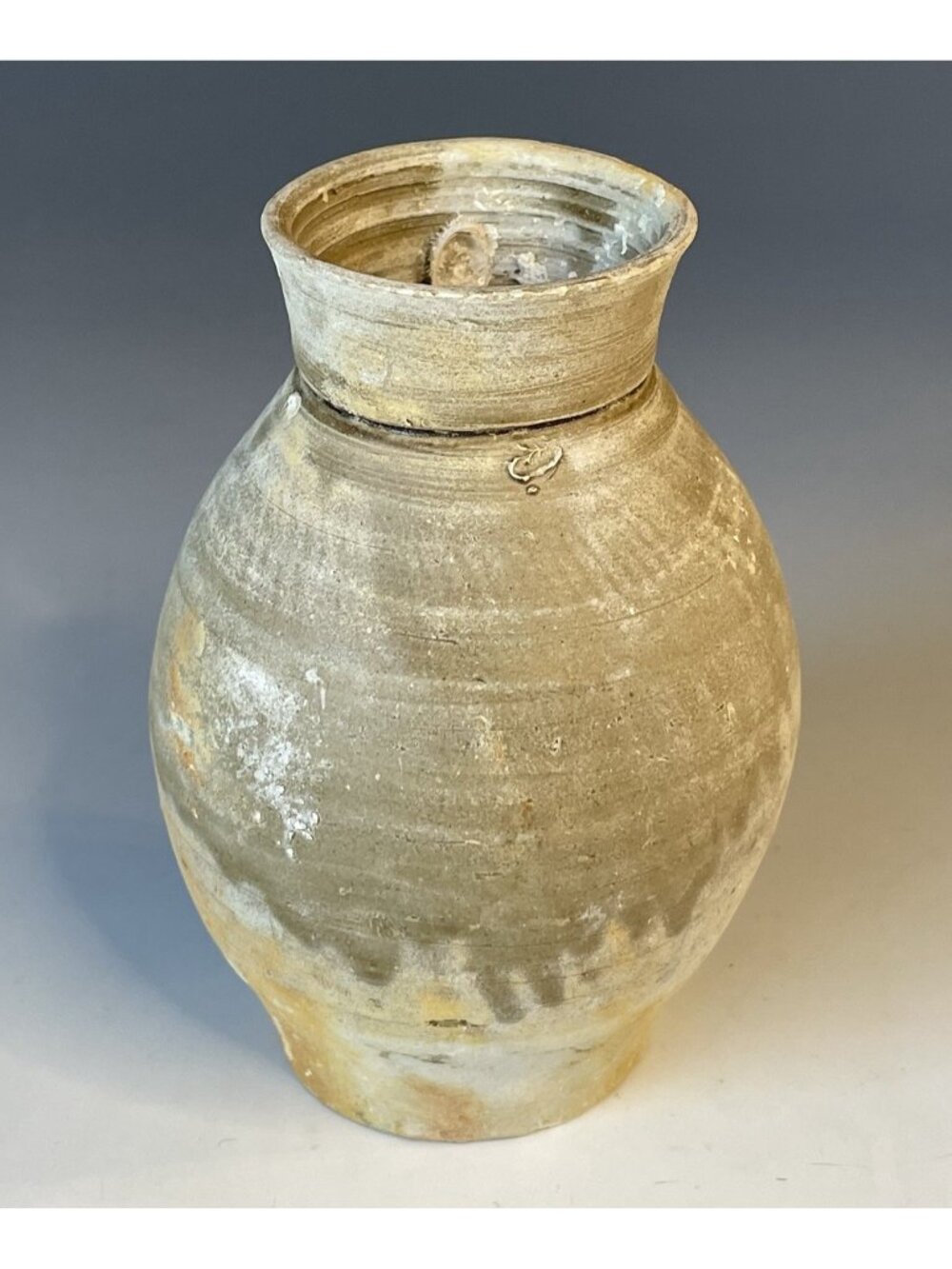 Antique Chinese Celadon Monochrome TEK SING Shipwreck Nagel Jar Vase Green QING